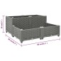 vidaXL Arriate polipropileno 80x80x38 cm vidaXL Arriate polipropileno 80x80x38 cm