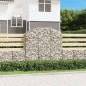 vidaXL Cesta gaviones forma arco hierro galvanizado 150x30x140/160 cm vidaXL Cesta gaviones forma arco hierro galvanizado 150x30x140/160 cm