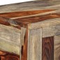 vidaXL Mesa consola con 3 cajones madera maciza sheesham 120x30x75cm
