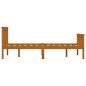 vidaXL Estructura de cama madera maciza pino marrón miel 140x200 cm vidaXL Estructura de cama madera maciza pino marrón miel 140x200 cm