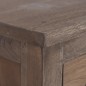 vidaXL Aparador de madera maciza de teca 90x30x58 cm