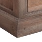vidaXL Aparador de madera maciza de teca 90x30x58 cm