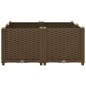 vidaXL Arriate de polipropileno 80x80x38 cm