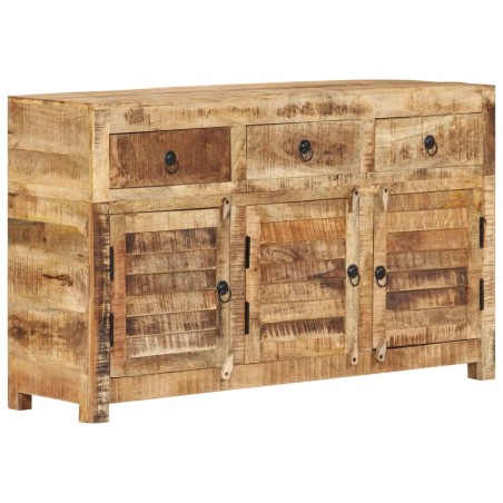 vidaXL Aparador de madera maciza de mango 110x35x65 cm