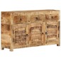 vidaXL Aparador de madera maciza de mango 110x35x65 cm vidaXL Aparador de madera maciza de mango 110x35x65 cm