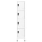 vidaXL Taquilla de acero blanco 38x45x180 cm