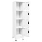 vidaXL Taquilla de acero blanco 38x45x180 cm