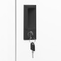 vidaXL Taquilla de acero blanco 38x45x180 cm