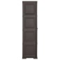 vidaXL Armario de plástico diseño de madera marrón 40x43x164 cm vidaXL Armario de plástico diseño de madera marrón 40x43x164 cm