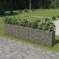 vidaXL Arriate de gaviones de acero 450x50x100 cm vidaXL Arriate de gaviones de acero 450x50x100 cm