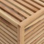 vidaXL Cesto para la ropa madera maciza de nogal 45x45x65 cm vidaXL Cesto para la ropa madera maciza de nogal 45x45x65 cm