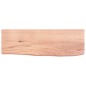 vidaXL Estante de pared madera de roble tratada marrón claro 60x20x6cm vidaXL Estante de pared madera de roble tratada marrón claro 60x20x6cm