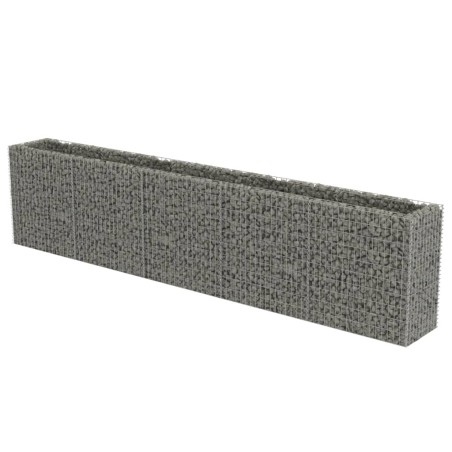 vidaXL Arriate de gaviones de acero 450x50x100 cm