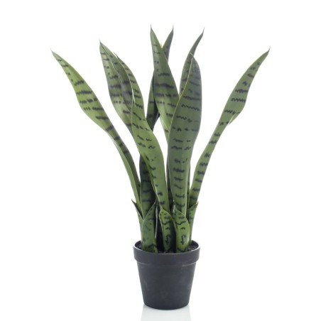 Emerald Sansevieria artificial en maceta 55 cm   