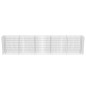 vidaXL Arriate de gaviones de acero 450x50x100 cm vidaXL Arriate de gaviones de acero 450x50x100 cm