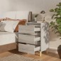 vidaXL Mesitas de noche 2 uds con patas madera gris Sonoma 40x35x69 cm vidaXL Mesitas de noche 2 uds con patas madera gris Sonoma 40x35x69 cm