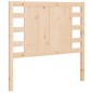 vidaXL Cabecero madera maciza de pino 81x4x100 cm