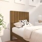 vidaXL Cabecero de cama madera maciza pino marrón miel 80,5x4x100 cm vidaXL Cabecero de cama madera maciza pino marrón miel 80,5x4x100 cm