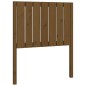 vidaXL Cabecero de cama madera maciza pino marrón miel 80,5x4x100 cm vidaXL Cabecero de cama madera maciza pino marrón miel 80,5x4x100 cm
