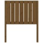 vidaXL Cabecero de cama madera maciza pino marrón miel 80,5x4x100 cm vidaXL Cabecero de cama madera maciza pino marrón miel 80,5x4x100 cm
