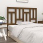 vidaXL Cabecero de cama madera maciza pino marrón miel 155,5x4x100 cm vidaXL Cabecero de cama madera maciza pino marrón miel 155,5x4x100 cm