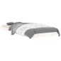 vidaXL Estructura de cama madera maciza de pino blanco 75x190 cm vidaXL Estructura de cama madera maciza de pino blanco 75x190 cm
