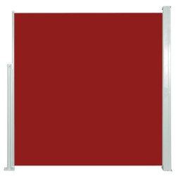 vidaXL Toldo lateral retráctil 140x300 cm rojo