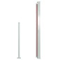 vidaXL Toldo lateral retráctil 140x300 cm rojo vidaXL Toldo lateral retráctil 140x300 cm rojo