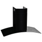 vidaXL Campana extractora pared 90 cm acero inoxidable 756 m³/h negro vidaXL Campana extractora pared 90 cm acero inoxidable 756 m³/h negro