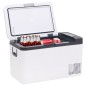 vidaXL Nevera con asa PP y PE negro y blanco 18 L vidaXL Nevera con asa PP y PE negro y blanco 18 L