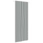 vidaXL Toldo para balcón tela oxford gris antracita blanco 80x240 cm