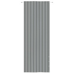 vidaXL Toldo para balcón tela oxford gris antracita blanco 80x240 cm
