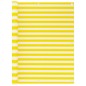vidaXL Toldo para balcón HDPE amarillo y blanco 120x400 cm vidaXL Toldo para balcón HDPE amarillo y blanco 120x400 cm