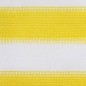 vidaXL Toldo para balcón HDPE amarillo y blanco 120x400 cm vidaXL Toldo para balcón HDPE amarillo y blanco 120x400 cm