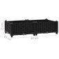 vidaXL Arriate 80x40x23 cm polipropileno vidaXL Arriate 80x40x23 cm polipropileno