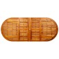 vidaXL Mesa de comedor jardín madera maciza acacia (160-240)x100x75 cm vidaXL Mesa de comedor jardín madera maciza acacia (160-240)x100x75 cm