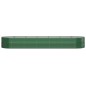 vidaXL Jardinera arriate acero recubrimiento polvo verde 510x140x68 cm vidaXL Jardinera arriate acero recubrimiento polvo verde 510x140x68 cm