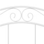 vidaXL Estructura de cama de metal blanco 120x200 cm vidaXL Estructura de cama de metal blanco 120x200 cm