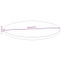 vidaXL Tablero de mesa de bambú Ø70x2,5 cm vidaXL Tablero de mesa de bambú Ø70x2,5 cm