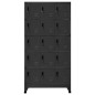 vidaXL Taquilla de acero gris antracita 90x40x180 cm vidaXL Taquilla de acero gris antracita 90x40x180 cm