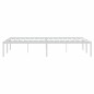 vidaXL Estructura de cama de metal blanca 135x190 cm vidaXL Estructura de cama de metal blanca 135x190 cm