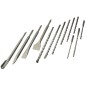 Brüder Mannesmann Set brocas de taladro y cincel SDS-Plus 12588 13 uds Brüder Mannesmann Set brocas de taladro y cincel SDS-Plus 12588 13 uds