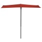 Madison Sombrilla para balcón Sun Wave 270x150 cm rojo ladrillo Madison Sombrilla para balcón Sun Wave 270x150 cm rojo ladrillo