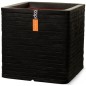 Capi Jardinera Nature Rib cuadrado negro 30x30 cm KBLRO902 Capi Jardinera Nature Rib cuadrado negro 30x30 cm KBLRO902