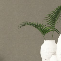 Noordwand Papel pintado Textile Texture gris taupe