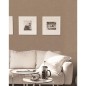 Noordwand Papel pintado Textile Texture gris taupe Noordwand Papel pintado Textile Texture gris taupe