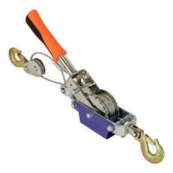 Carpoint Cabrestante manual portátil con cable 800 kg cromado
