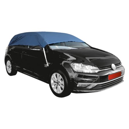 Carpoint Funda superior de coche poliéster XL azul 292x160x33 cm