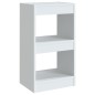 vidaXL Estantería/divisor de espacios blanco 40x30x72 cm vidaXL Estantería/divisor de espacios blanco 40x30x72 cm