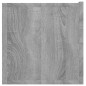 vidaXL Muebles para TV colgantes 3 uds madera gris Sonoma 60x30x30 cm
